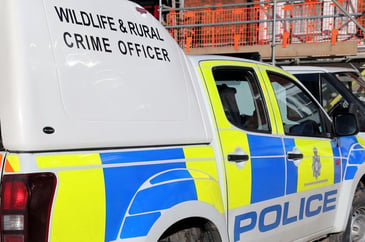 Rural crime team vehicle